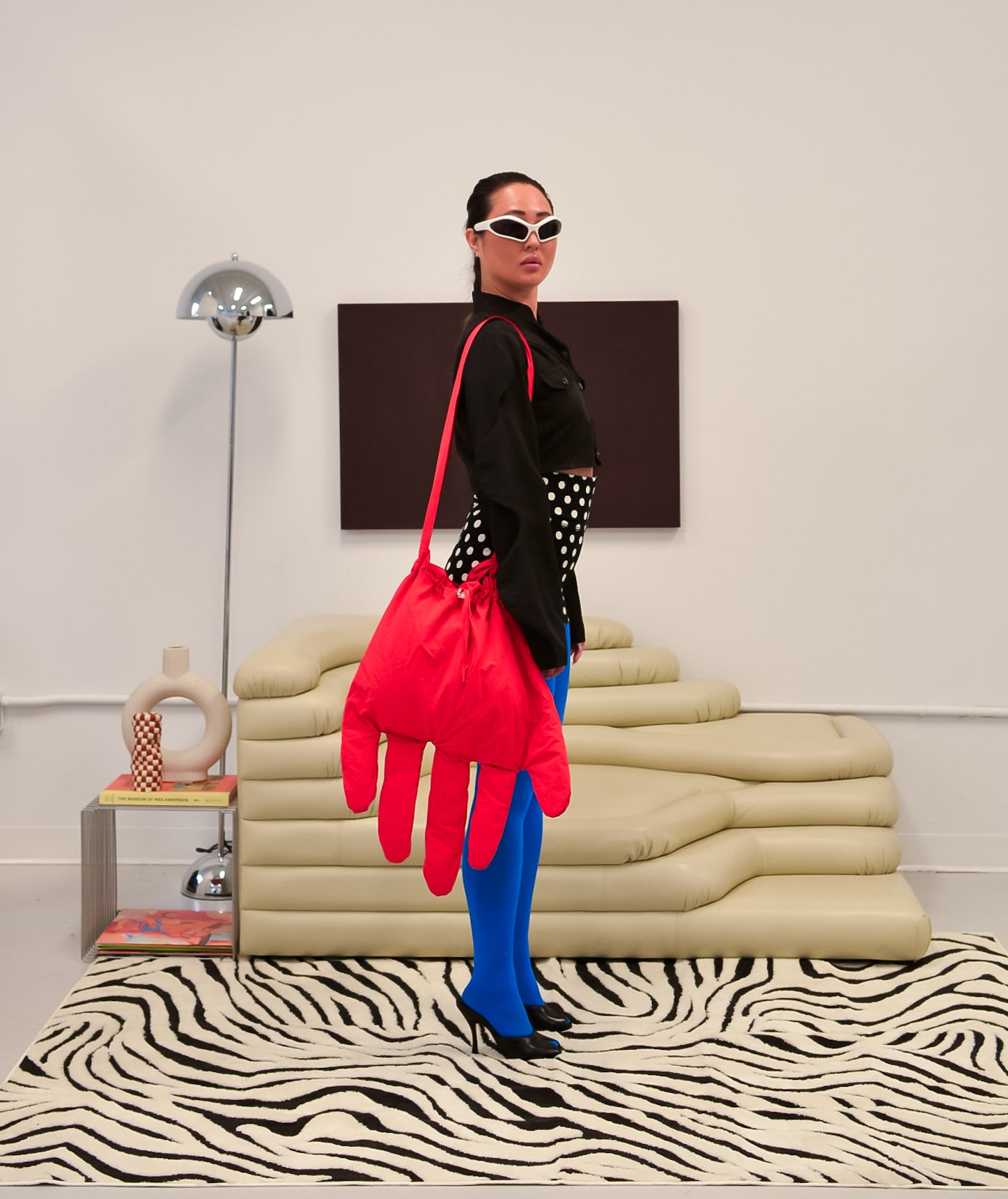 oversized hand shaped bag by 13 