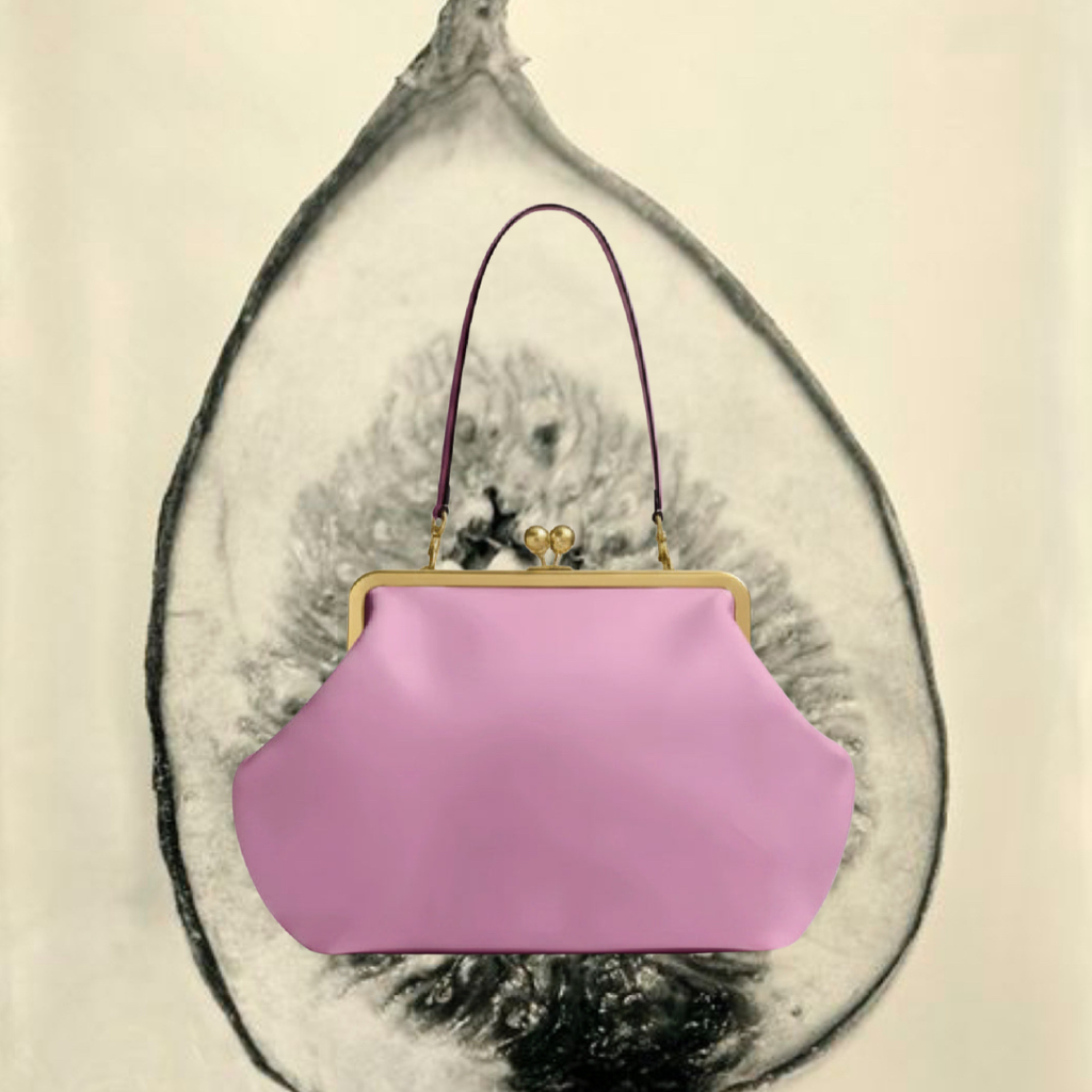 Ms Puffe Oversized Pink Coin Purse