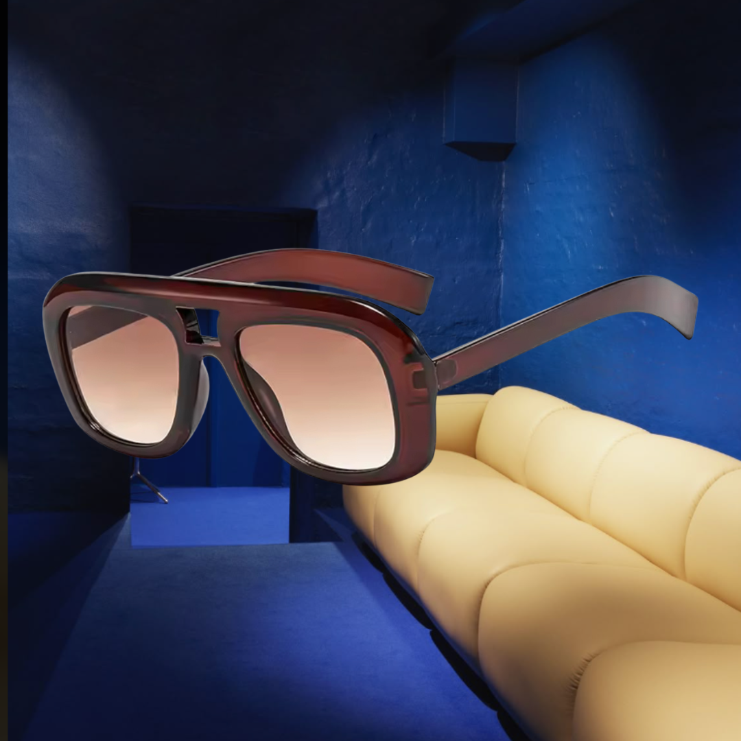 red aviator sunshades 