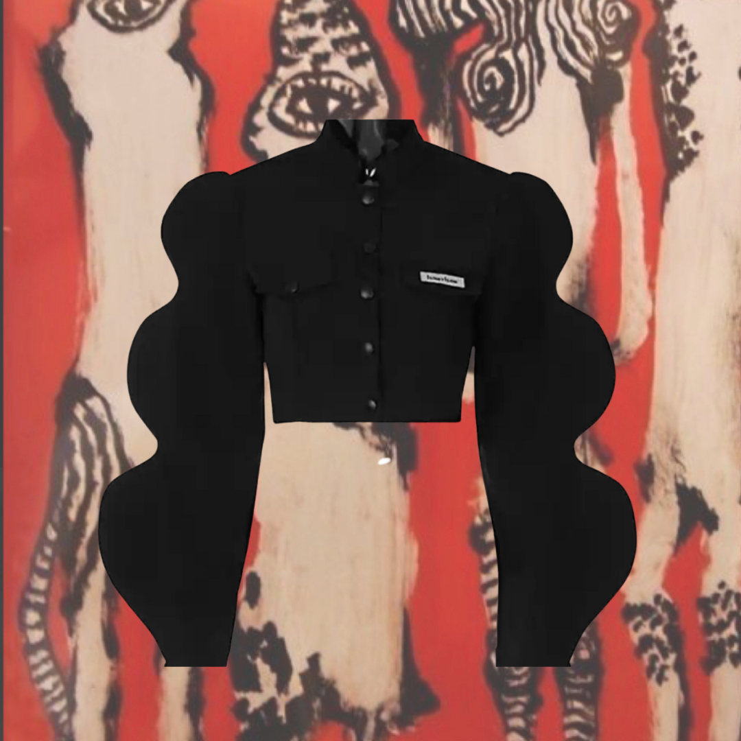 The Wave Cropped Jacket